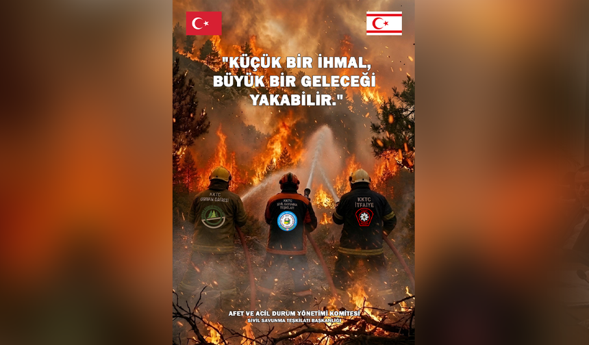 SSTB: "Yangınların önlenmesinde toplumsal farkındalığın artırılması ve önleyici tedbirlerin yaygınlaştırılması önemli"