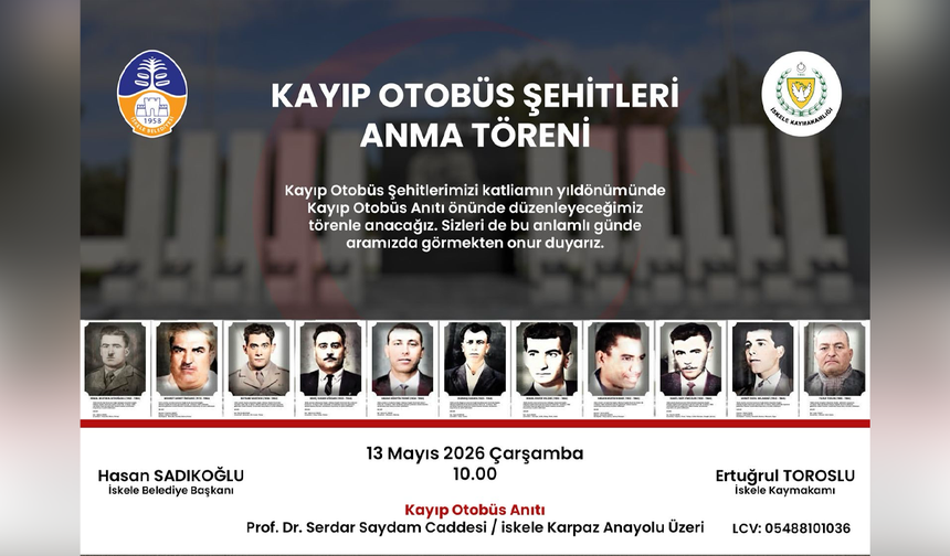 Kayıp otobüs şehitleri katliamın yıldönümünde anılacak