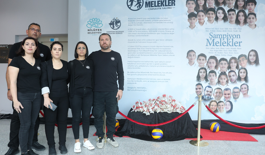 Uluçay, “Beşevler Şampiyon Melekler Cimnastik Salonu” isim verme törenine katıldı