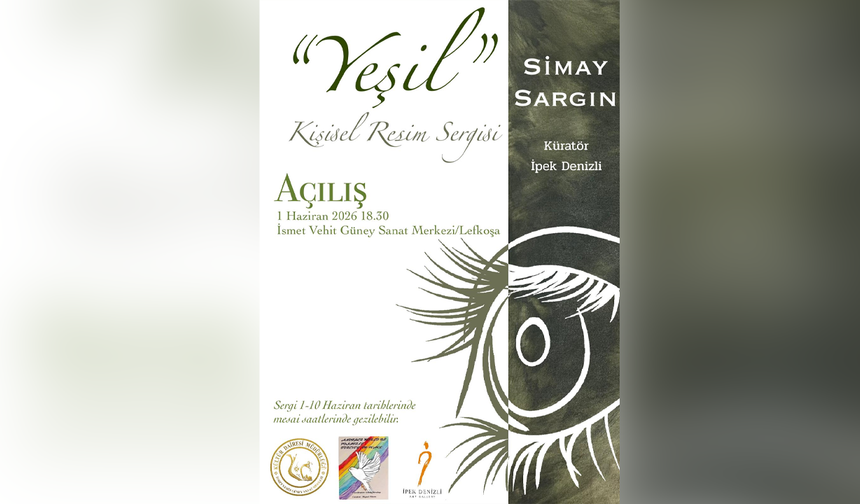 Simay Sergın'ın ilk kişisel sergisi pazartesi açılıyor