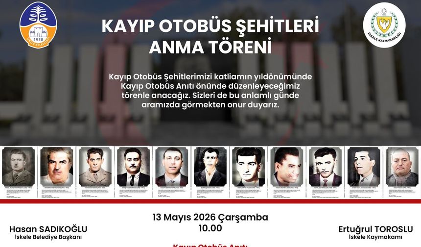 Kayıp otobüs şehitleri katliamın yıldönümünde anılacak