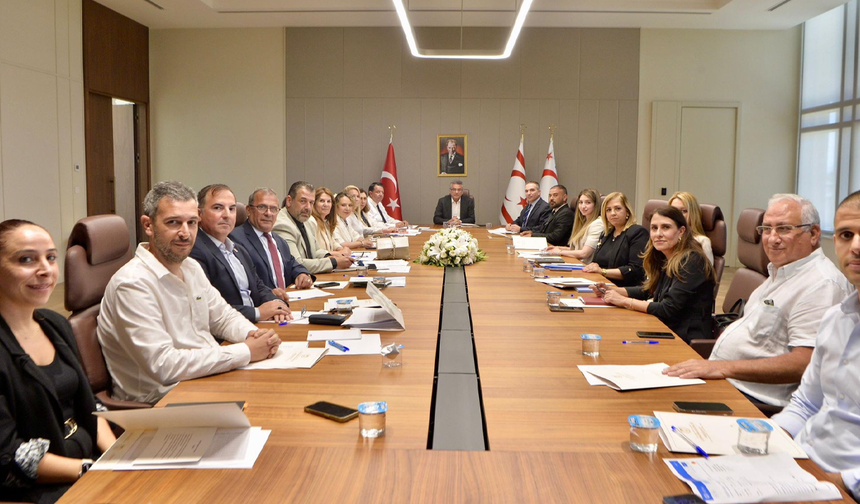 Cumhurbaşkanlığında tescilli ürünlerle ilgili toplantı yapıldı