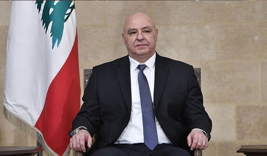Lübnan Cumhurbaşkanı Avn, İsrail'in askeri aracı hedef alan saldırısını kınadı
