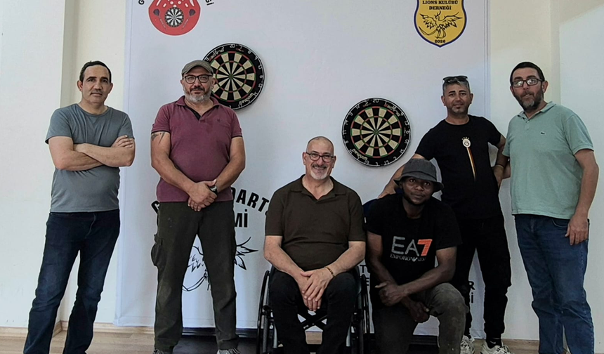 Gönyeli Darts Lions Kulübü, KTOÖD üyelerinin de kullanabileceği aktivite odası kurdu