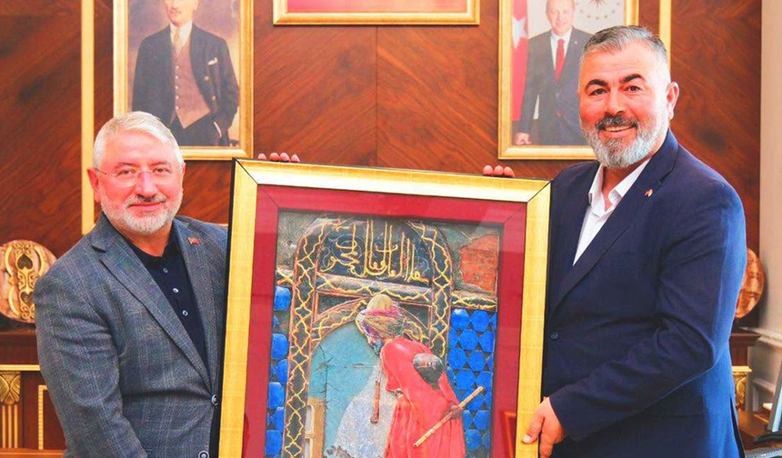 Beyarmudu Belediye Başkanı Bülent Bebek’ten Çorum Belediyesi’ne Ziyaret