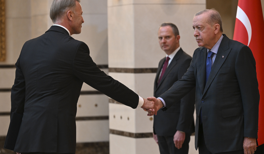 Erdoğan Büyükelçileri Kabul Etti