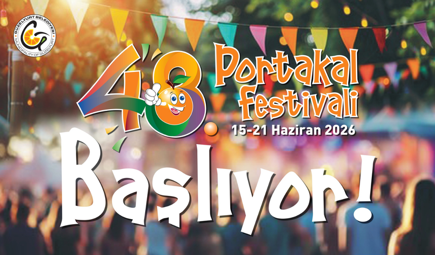Portakal Festivali Başlıyor