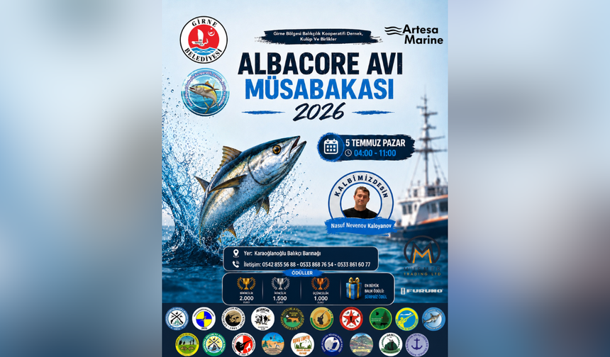 Albacore Tutkunları Yarışacak