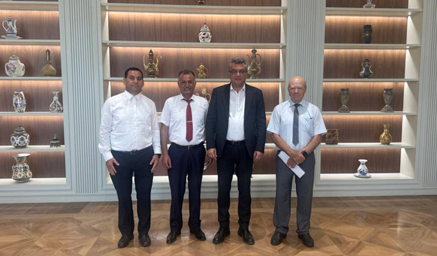 Lefke Çevre ve Ekoloji Derneği, Erhürman’a rapor sundu