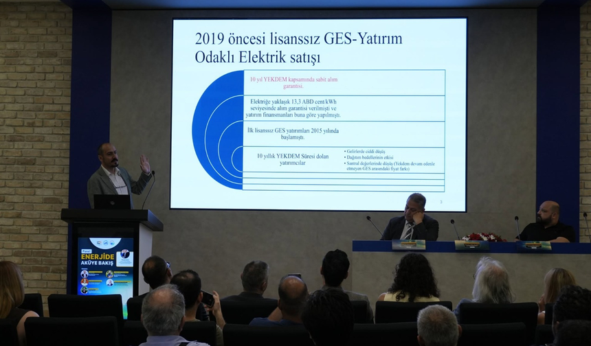 “Enerjide Aküye Bakış” paneli yapıldı