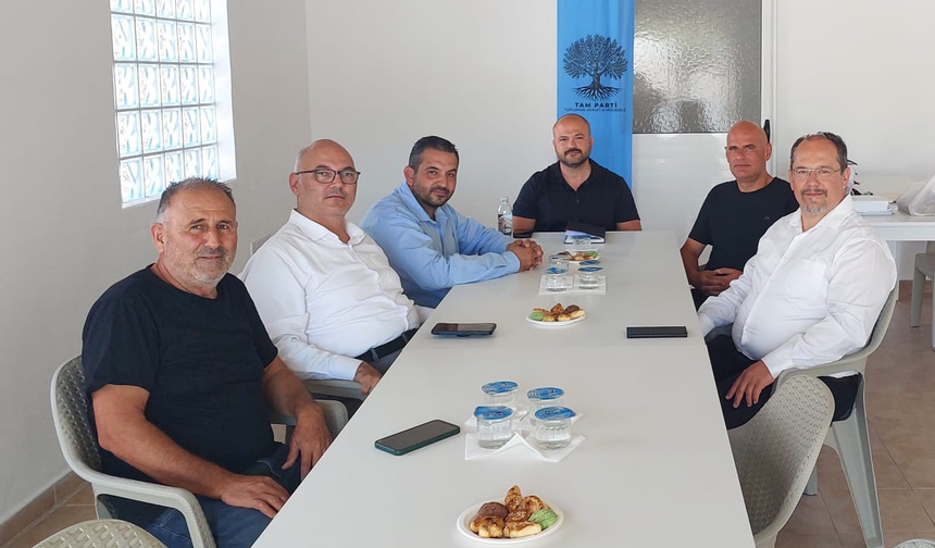 TAM Parti ve CTP, İskele’de bir araya geldi