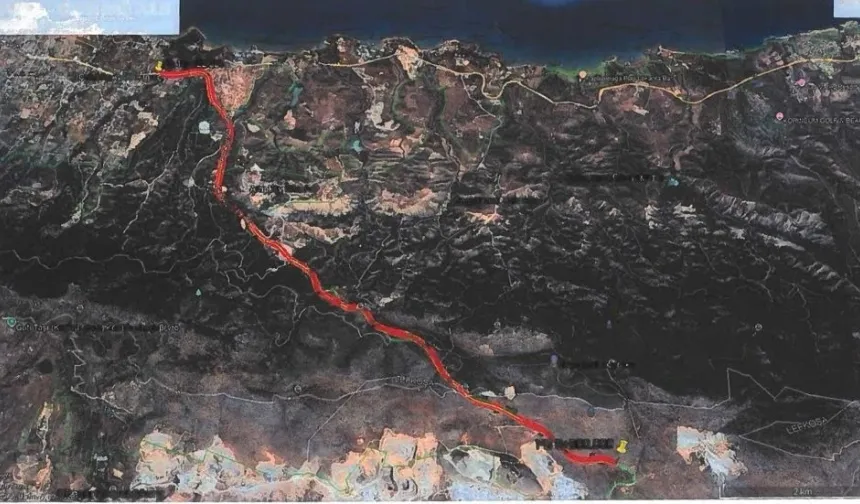 Girne–Değirmenlik Dağ Yolu’nun bir bölümü 31 Ağustos’a kadar trafiğe kapatılıyor