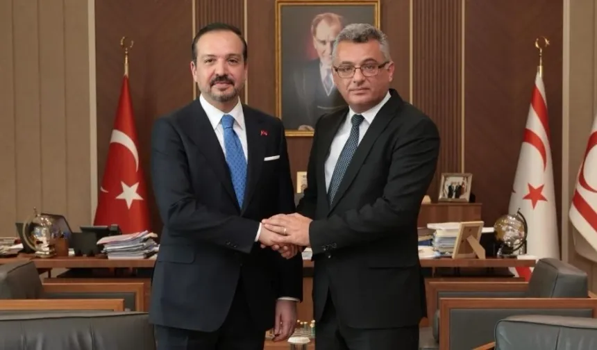 Erhürman, AK Parti Genel Başkan Yardımcısı Prof. Dr. Zorlu’yu kabul etti