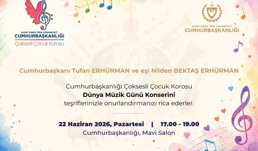 Dünya Müzik Günü Konseri düzenliyor