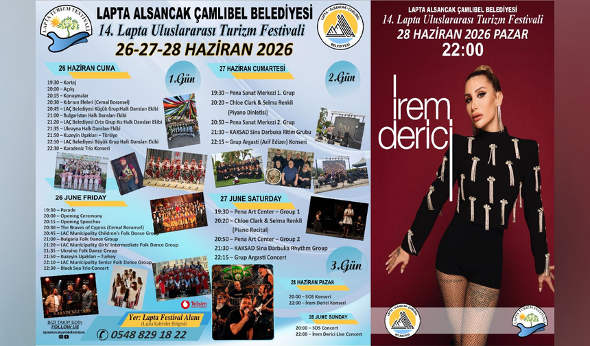 Lapta Turizm Festivali yarın başlıyor