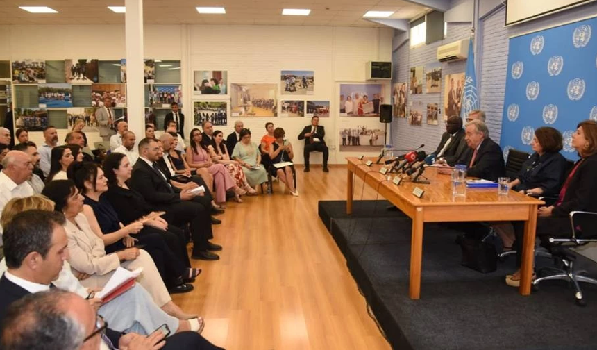Kıbrıslı Türk gençlerden BM Genel Sekreteri Antonio Guterres’e ortak mektup