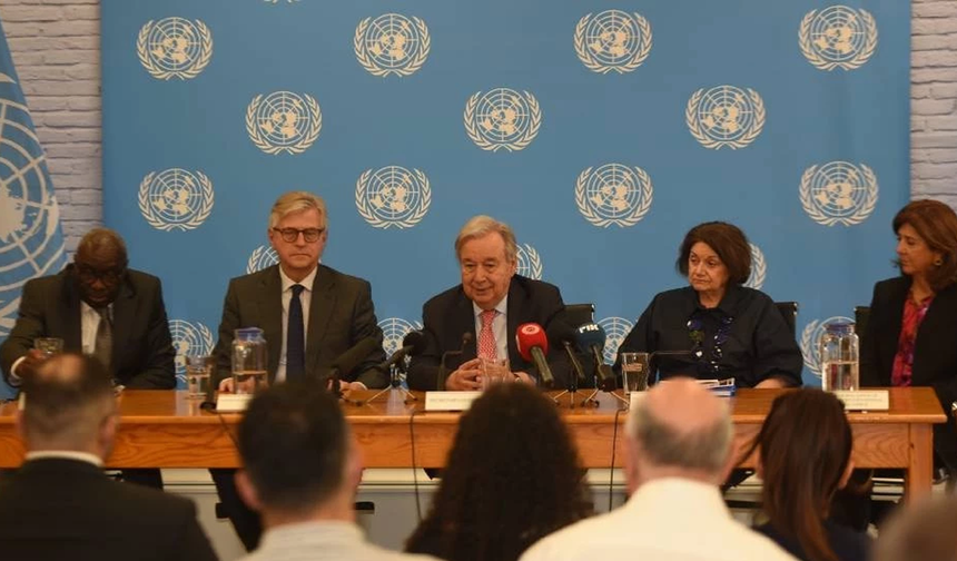 Antonio Guterres, sivil toplum örgütlerinin temsilcileriyle bir araya geldi