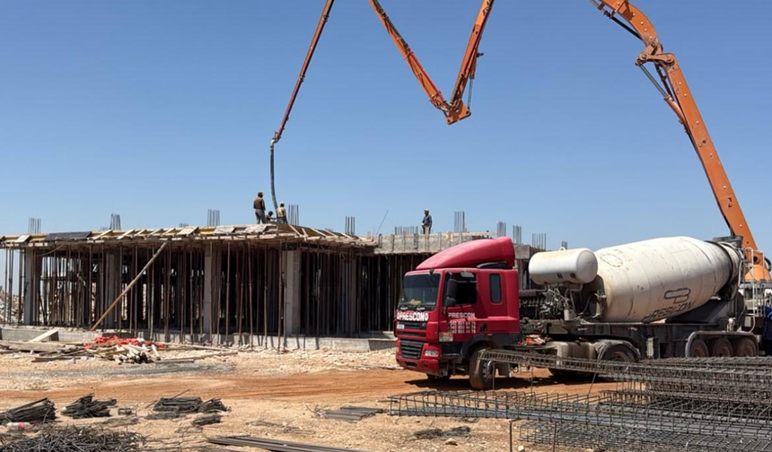 Kıb-Tek’in yeni hizmet binası yapımları devam ediyor
