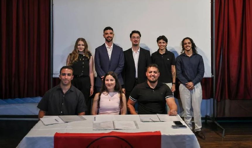 Lefkoşa Gençlik Örgütü'nün yeni başkanı Ahmet Kürt