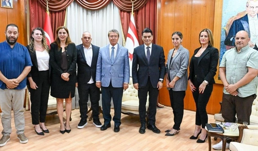 Ünal Üstel, BRTK temsilcilerini kabul etti: Birikmiş sorunları çözme iradesi gösterdik