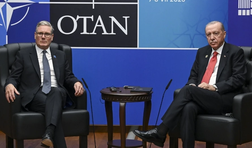 Recep Tayyip Erdoğan, Keir Starmer'le görüştü: Güvenlik ve Savunma Ortaklığı Belgesi imzalandı