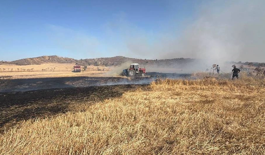 Taşkent'te hurdalık alanda çıkan yangınla ilgili 2 kişi tutuklandı