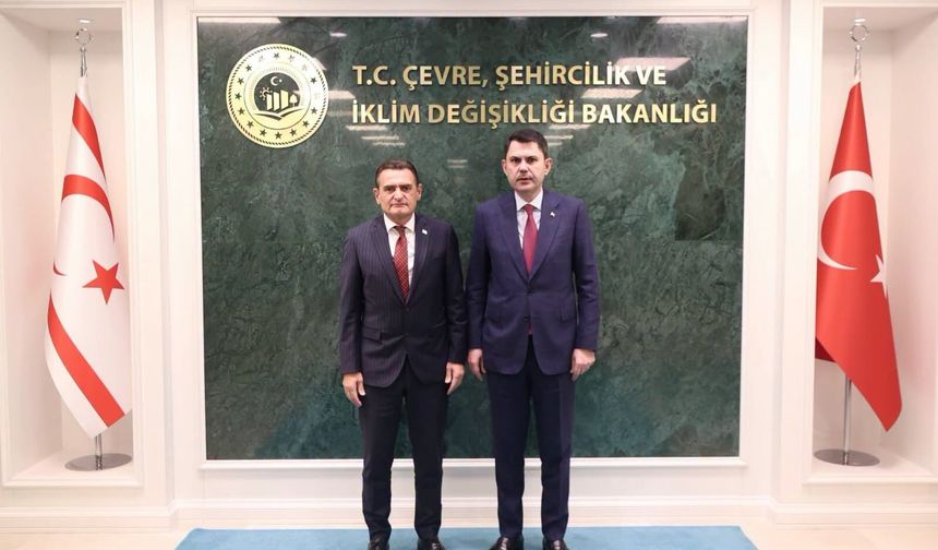 İÇİŞLERİ BAKANI OĞUZ BAKAN KURUM İLE GÖRÜŞTÜ..