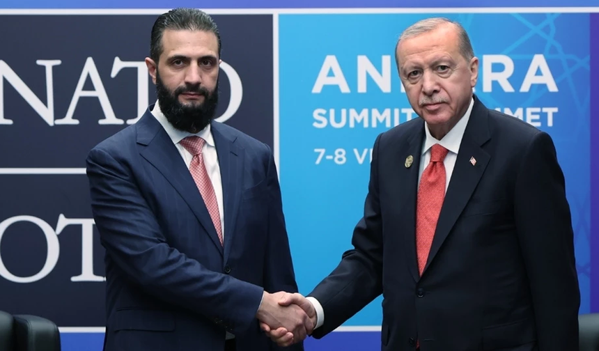 Recep Tayyip Erdoğan, NATO Zirvesi kapsamında Ahmed Şara ile görüştü