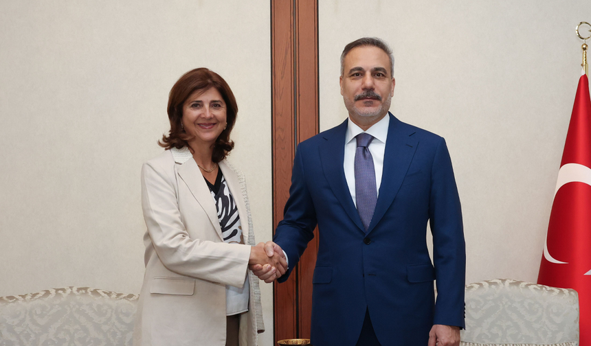 Bakan Fidan, BM Genel Sekreteri'nin Kıbrıs Şahsi Temsilcisi Cuellar ile Ankara'da görüştü