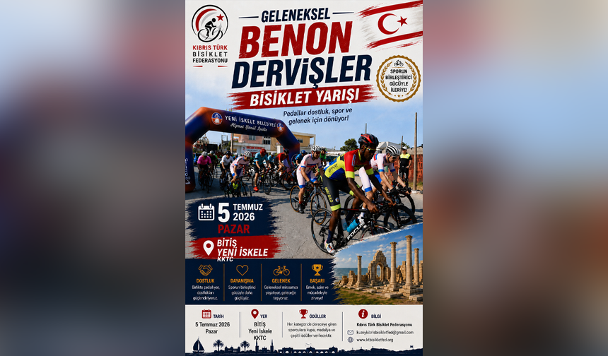 Geleneksel Benon Dervişler İskele Yol Yarışı pazar günü yapılacak
