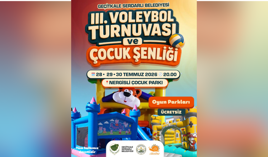 Nergisli’de voleybol turnuvası ve çocuk şenliği düzenlenecek