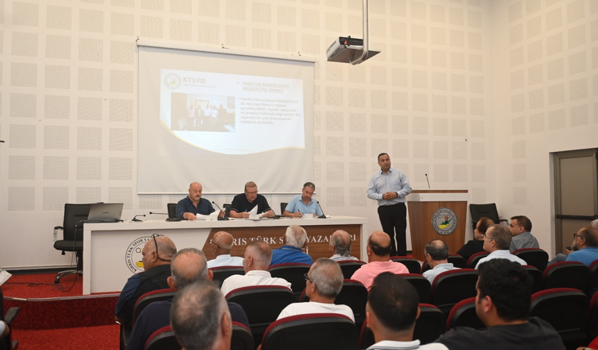 KTSYD Başkanı Özsoy ve yönetimine güven oyu…