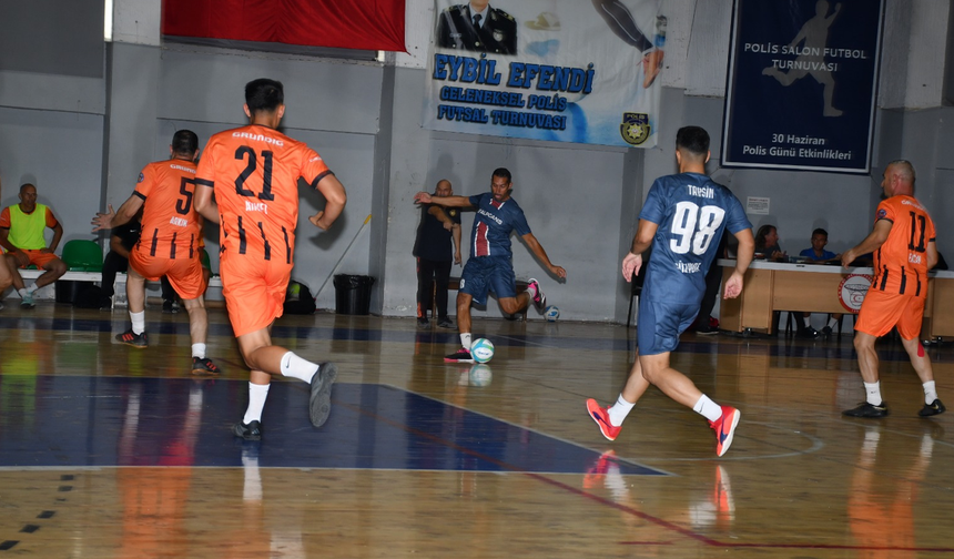 Polis Örgütü’nün kuruluş yıl dönümü dolayısıyla düzenlenen futsal turnuvası başladı