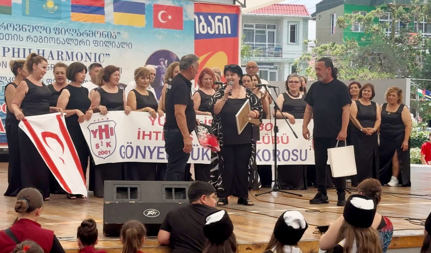 Gönyeli Yükseliş Korosu, Batum’da iki konser verdi