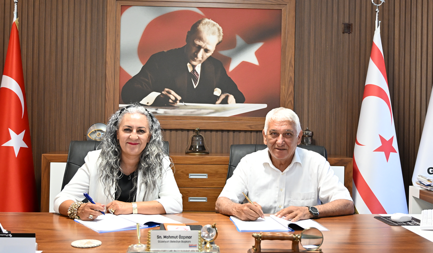 Güzelyurt’ta sosyal tesis ve sörf kulübü projeleri için sözleşmeler imzalandı