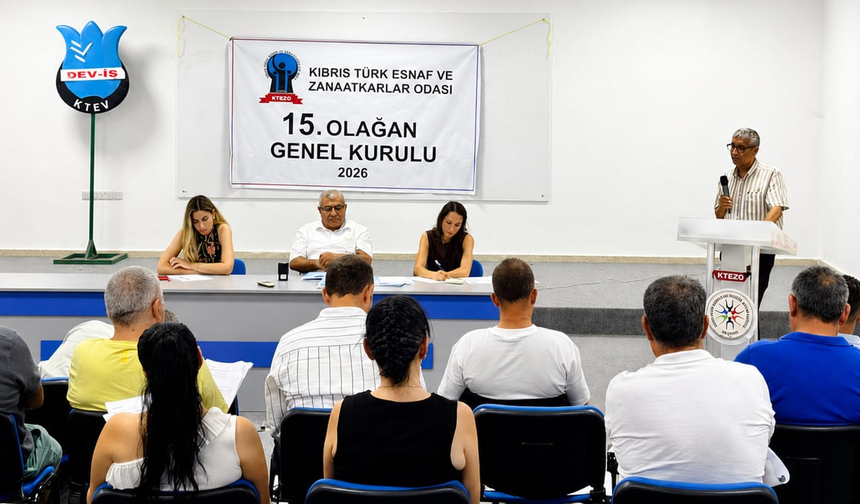 KTEZO 15. Olağan Genel Kurulu yapıldı