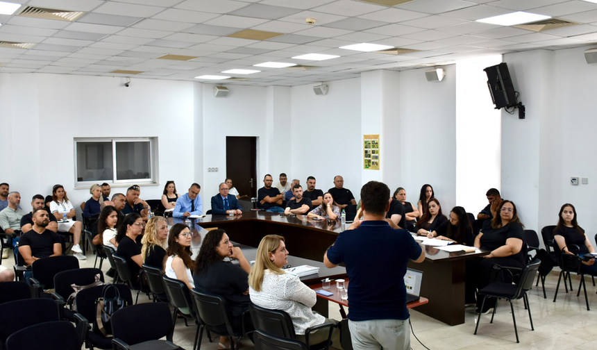 Teknik personel ve turunçgil üreticilerine biyolojik mücadele ve bitki sağlığı eğitimi verildi