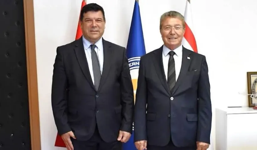 Üstel DAÜ'yü ziyaret etti