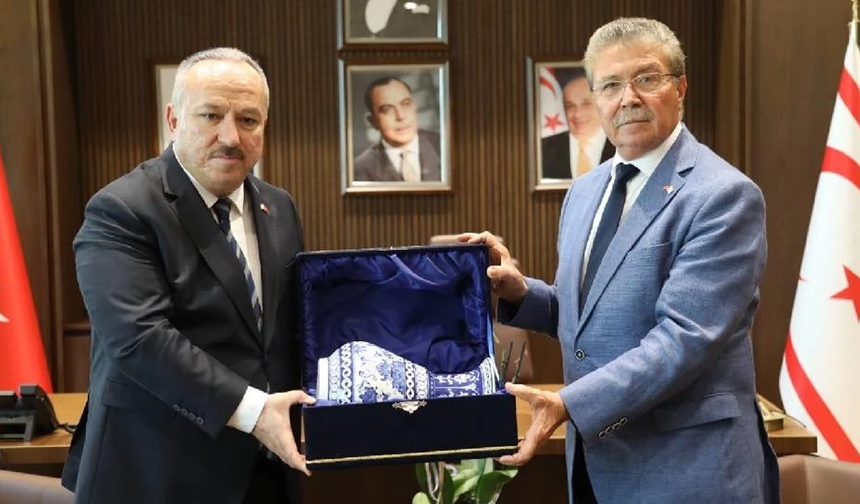Ünal Üstel, Ali Fidan'ı kabul etti: Güvenlik iş birliği ve kurumlar arası koordinasyon ele alındı