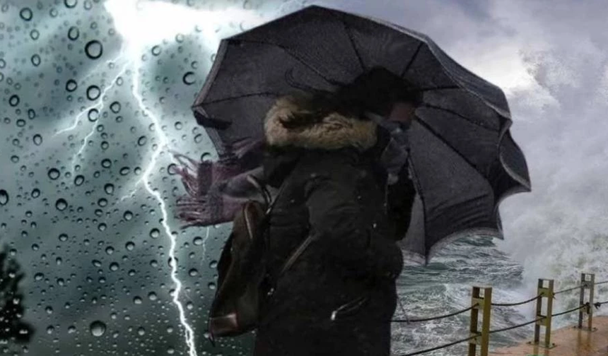Meteoroloji Dairesi’nden kuvvetli yağış ve sel ve taşkın uyarısı