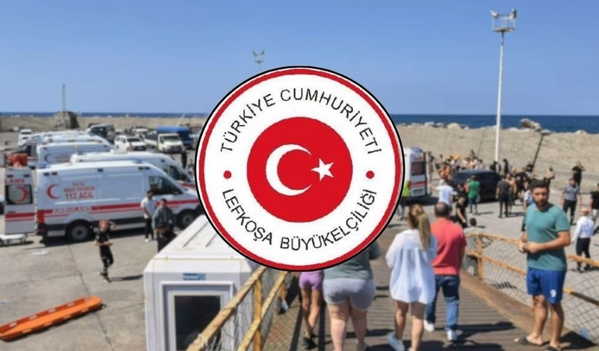 Türkiye'nin Lefkoşa Büyükelçiliği bünyesinde kurulan "Kriz Masası" kazazedeler için seferber oldu