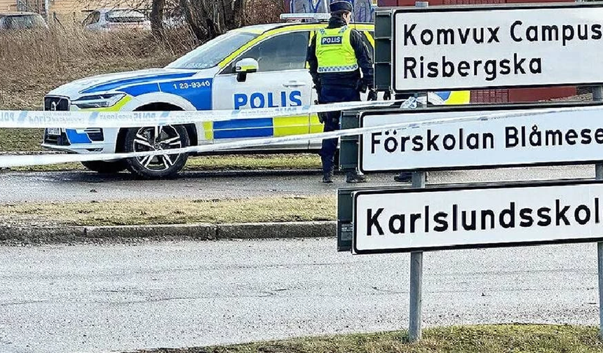 İsveç'te bir okula düzenlenen saldırıda yaralıların olduğu bildirildi
