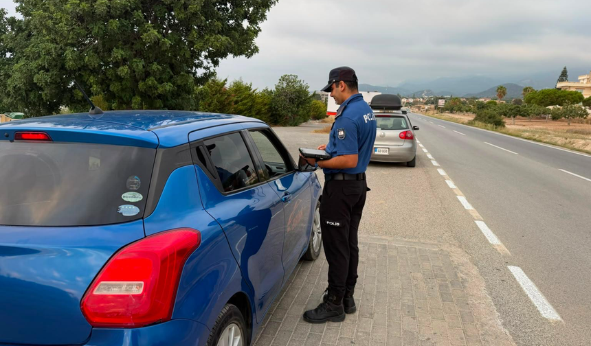 Tatlısu’da Polis Denetimleri Sürüyor