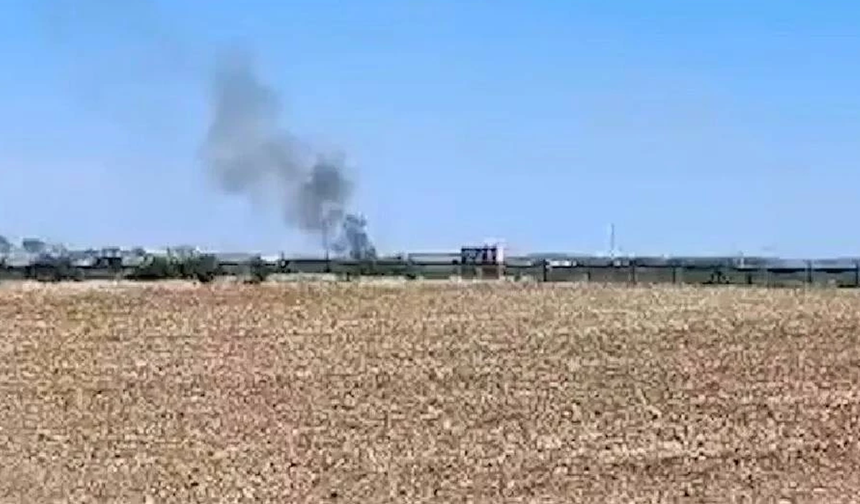 Macaristan'ın Szolnok kenti yakınlarında savaş uçağı düştü