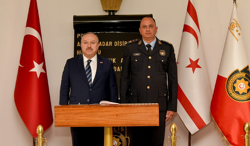 Türkiye Cumhuriyeti Emniyet Genel Müdürü Ali Fidan KKTC’de