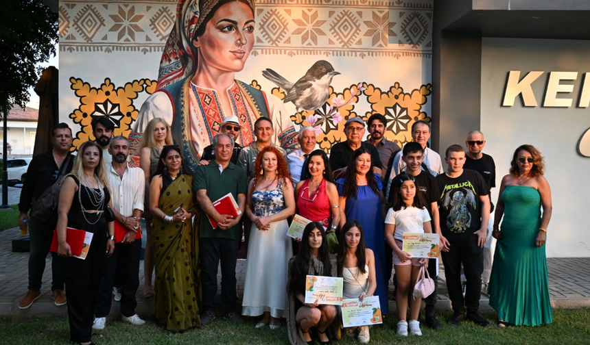 5. Uluslararası Güzelyurt Sanat Buluşması Sergisi açıldı