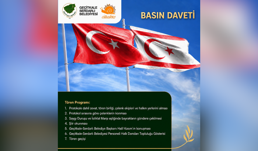 Serdarlı’nın kurtuluş yıl dönümü dolayısıyla yarın tören düzenleniyor