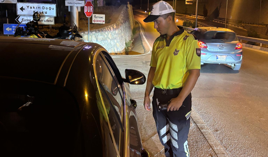 Trafik denetimlerinde 397 sürücüye işlem, 41 araç trafikten men edildi