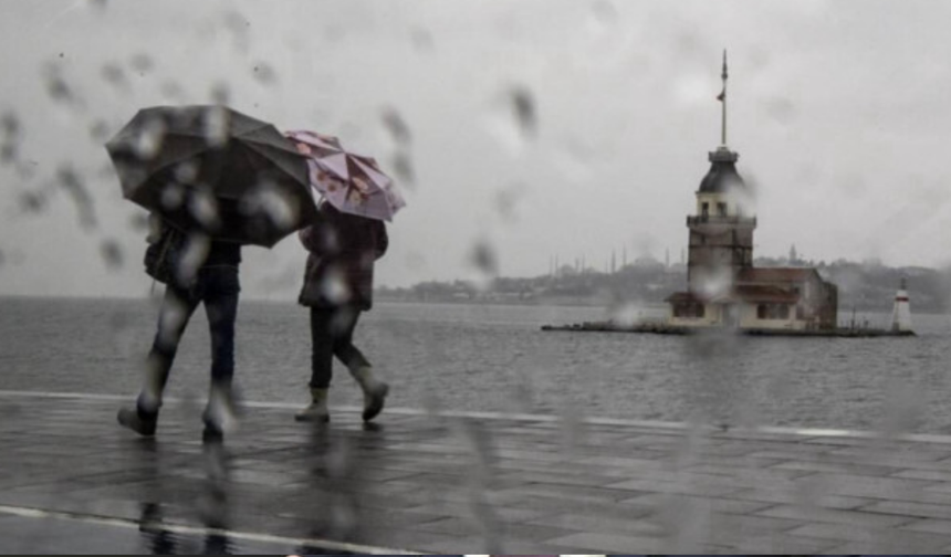 İstanbul’a Sağanak Molası! Meteoroloji’den Kuvvetli Rüzgar Uyarısı