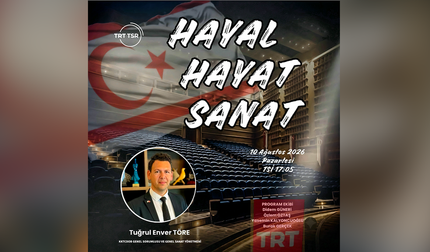 Tuğrul Enver Töre, TRT Türkiye’nin Sesi Radyosu’na konuk olacak